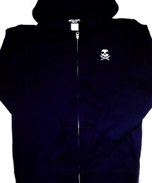 SKULL SHIT | W-Zip Parka - Black ver.(パーカー)