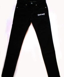 SKULL SHIT | Metal Logo Skinny Denim Pants(デニムパンツ)