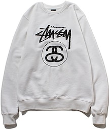 STUSSY | STUSSY Stock Link Crew (WHITE)(スウェット)