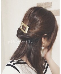 アレンジ | バレッタ/ヘアクリップ