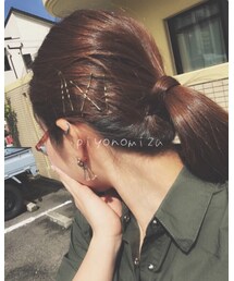 アレンジ | バレッタ/ヘアクリップ