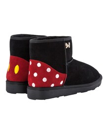 gracegift | 米奇米妮造型不對稱雪靴(ブーツ)