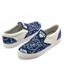 斑比撞色拼接休閒鞋(モカシン/デッキシューズ)