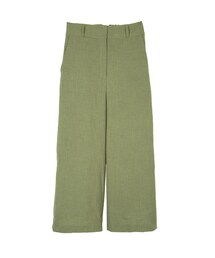 gracegift | 韓國極簡個性素色鬆緊寬褲(チノパンツ)