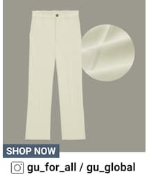 GU | カットソーカラースラックス(スラックス)