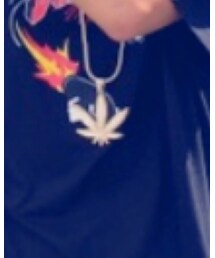 Dia COLLECTION | LEAF BLING BLING NECKLACE(ネックレス)