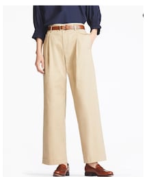 UNIQLO | ハイウエストチノワイドパンツ(チノパンツ)