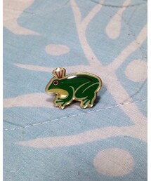 ❤️ | 頂き物❤️かえるのカネコくん。(ブローチ/コサージュ)