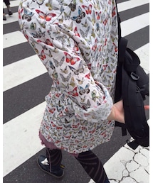 ZARA | 総柄蝶々シャツ(シャツ/ブラウス)