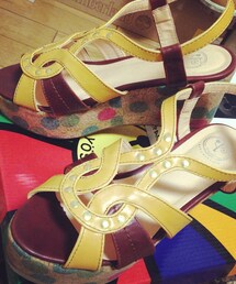 YOSUKE YAJIMA | ウェッジヒールサンダル
(サンダル)