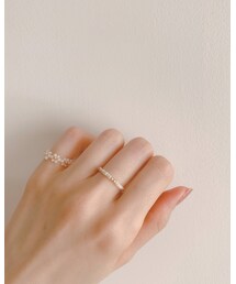 beads ring | リング