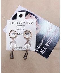 confidence | ピアス（両耳用）