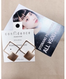 confidence | ピアス（両耳用）