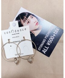 confidence | ピアス（両耳用）