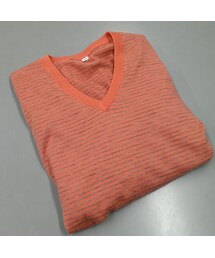 UNIQLO | Vネックコットンニット(ニット/セーター)