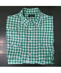 GUY ROVER | ギンガムチェックウエスタンシャツ(シャツ/ブラウス)