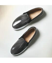 FABIO RUSCONI | ガラスレザースリッポン(シューズ)