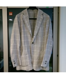 THE SUIT COMPANY | ウインドーぺーン柄リネンジャケット(ジャケット/アウター)