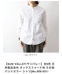 SUN VALLEY | シャツ/ブラウス