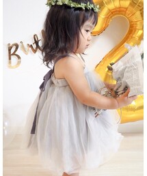 チュールのふんわり感がすき | ワンピース/ドレス