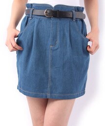 PAGEBOY | デニムタイトスカート(デニムスカート)