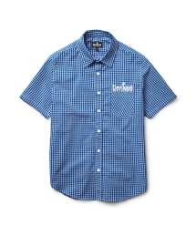 Deviluse | DEVILUSE / Logo Blood Short Sleeve Check Shirts(シャツ/ブラウス)