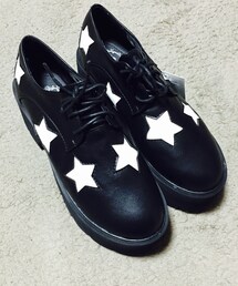 BUBBLES | 星柄レースアップシューズ(その他シューズ)