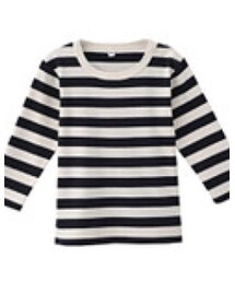 無印良品 | しましま長袖Tシャツ(Tシャツ/カットソー)
