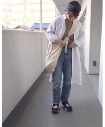 無印良品 | シャツワンピース