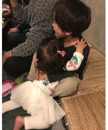 お兄さんに抱きつくAOさん😂💕w | その他