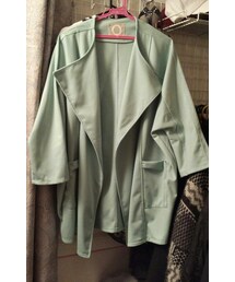 COQULE | spring long coat mint-green (その他アウター)
