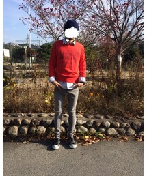 ジャケットを脱いだ画像 | スウェット