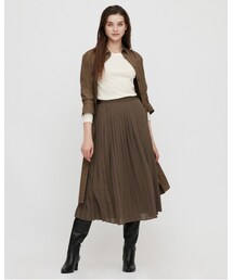 UNIQLO | リブクルーネックT(トップス)