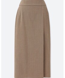 UNIQLO | チェックナロースカート(スカート)