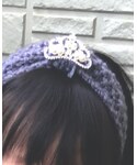 no brand(ノーブランド)の「ヘアアクセサリー(ヘアバンド)」