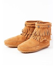Minnetonka | Minnetonka　ダブルフリンジブーツ(ブーツ)