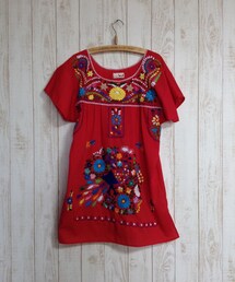 チチカカ | メキシコ刺繍のチュニックシャツワンピ(チュニック)
