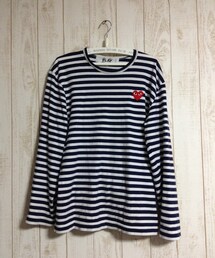 PLAY COMME des GARCONS | PLAYのボーダーT(Tシャツ/カットソー)