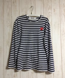 PLAY COMME des GARCONS | PLAYのボーダーT(Tシャツ/カットソー)