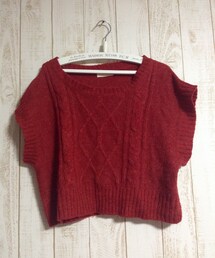 ANAP | 半袖ニットベスト(ベスト)