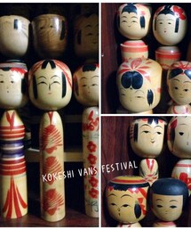 こけし | 実家にあるこけし達◡̈♥︎ 笑(フィギュア)
