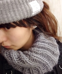 DAISO | 100均のネックウォーマー◡̈♥︎(ネックウォーマー/スヌード)