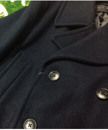 UNIQLO | Uniqlo 울블렌드 피코트 네이비(ピーコート)