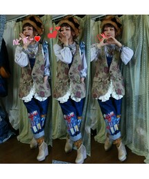 gekoちゃんお誕生日おめでとぉー❤ | オールインワン・サロペット