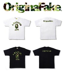 A BATHING APE | BAPE × OriginalFake (Tシャツ/カットソー)