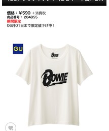 GU | ロックT  サイズ：S(Tシャツ/カットソー)