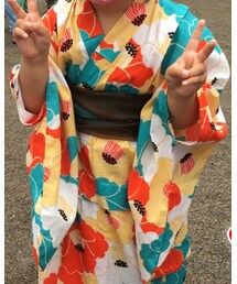 前から見た帯 | 浴衣