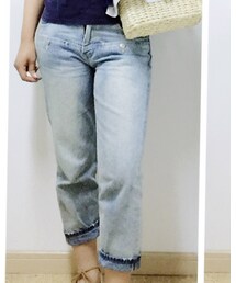 钱夫人 | デニムパンツ