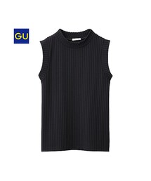 GU | （GU）コンパクトリブＴ（ノースリーブ）Ｚ(Tシャツ/カットソー)
