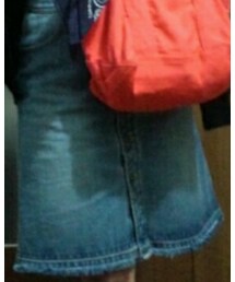 BEAMS | 切りっぱなしﾃﾞﾆﾑｽｶｰﾄ(デニムスカート)